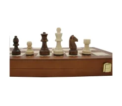 Jeu d'échecs magnétiques 40 cm en bois complet plateau pliable+ 32 pièces
