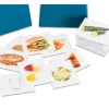 Jeu de 104 cartes photos aliments - découverte, tri, groupe