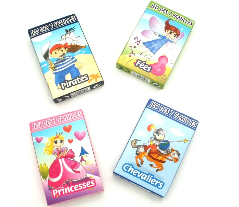 Jeu de 7 familles princesse