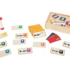 Jeu de calcul en bois addition et soustraction