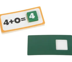 Jeu de calcul en bois addition et soustraction