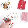 Jeu de cartes 54 cartes Piatnik rouge super luxe