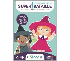 Jeu de cartes à personnaliser Super Bataille apprentis sorciers