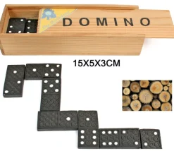 Jeu de dominos coffret bois