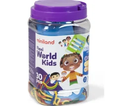 Jeu de laçage 6 grands personnages à habiller