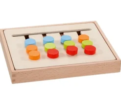 Jeu de logique couleurs tout en bois pour 1 joueur