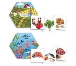 Jeu d'où viennent les aliments ?