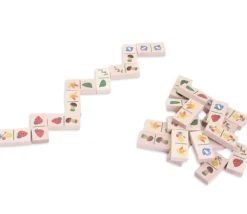 Jeu domino Nature tout en bois fabrication France