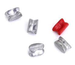 Jeu d'osselets métal traditionnel