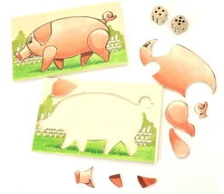 Jeu du Cochon - Jeu Français en bois