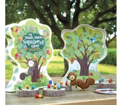 Jeu éducatif écureuil gourmand et rusé