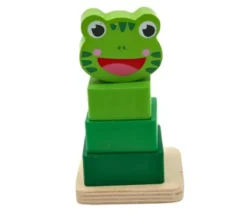 Jeu empilable grenouille 10 cm