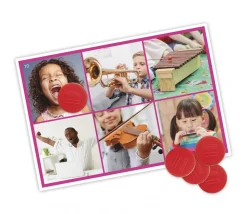 Jeu Loto sonore : instruments de musique et sons du quotidien