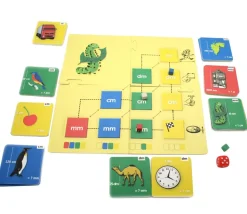 Jeu mathématiques unités de longueur