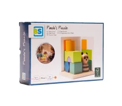 Jeu orientation Panda. Puzzle de spatialisation