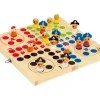Jeu Petits chevaux - ludo pirate en bois