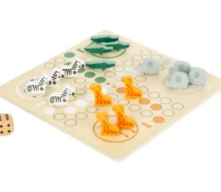 Jeu Petits chevaux en bois version Safari