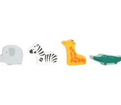 Jeu Petits chevaux en bois version Safari