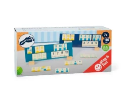 Jeu Rummy en bois. Version pastel