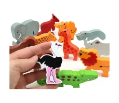 Kangourou en bois 78 x 73 x 15 mm