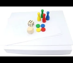 Kit 3 Géant : créer votre jeu avec pions et dés géants