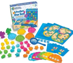 Kit complet jeu de tri et comptage Océan