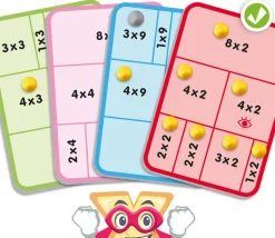 Kit éducatif : apprendre et comprendre les tables de multiplications