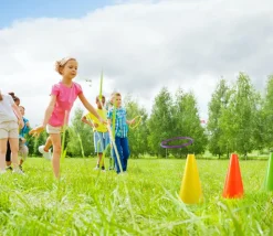 KIT Jeux adresse 26 pièces : cônes, anneaux, mini sacs de lancer