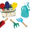 Kit Petit jardinier : sac 6 outils jardin + 1 arrosoir vaporisateur