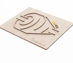 Labyrinthe du souffle pour exercices de respiration