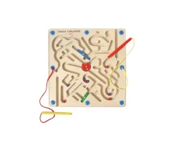 Labyrinthe en bois magnétique 30 cm