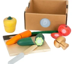 Légumes à découper en bois fresh