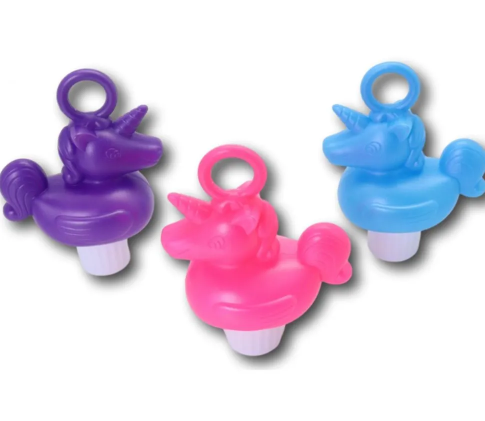 Licorne à pêcher rose 11 cm pour pêche aux canards