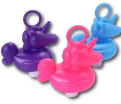 Licorne à pêcher rose 15 cm pour pêche aux canards