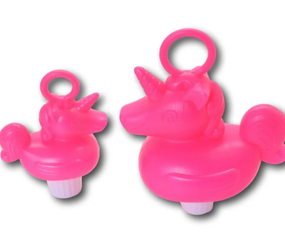 Licorne à pêcher rose 15 cm pour pêche aux canards