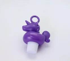 Licorne à pêcher violet 11 cm pour pêche aux canards