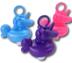 Licorne à pêcher violet 15 cm pour pêche aux canards