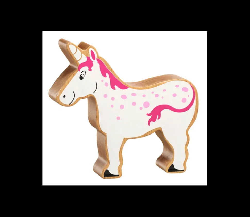 Licorne en bois 117 x 120 x 25 mm