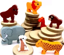 Lion en bois 109 x 80 x 25 mm