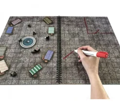 Livre A3 Battle Mats plateaux de jeu Giant Book new modèle