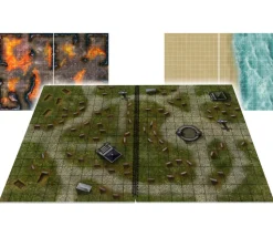 Livre A3 Battle Mats plateaux de jeu Giant Book new modèle