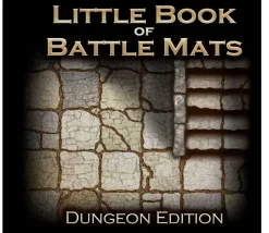 Livre plateau de jeux Little Dungeon 15 x 15 cm - book of Battle mats