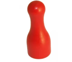 lot 6 Pions joueur grand 25x60 mm multicolores - 6 cm de haut