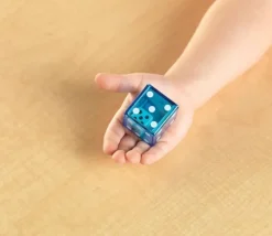 Lot de 12 Dés double JUMBO 3.2 cm avec 1 dé à l'intérieur