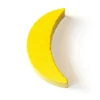 Lune jaune 35 x 18 x 8 mm en bois