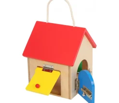 Maison à serrures compacte - jeu de motricité