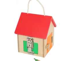 Maison à serrures compacte - jeu de motricité