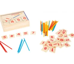 Matériel Mathématiques en bois additions et soustractions