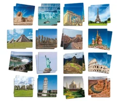 Maxi mémo : Lieux dans le monde