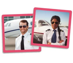 Maxi mémo métiers homme-femme : égalité